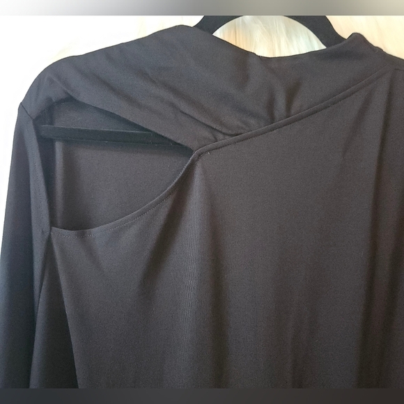 Addition Elle Night Elegance Cutout Front Long Sleeve Dress (NWOT) - Picture 5 of 11